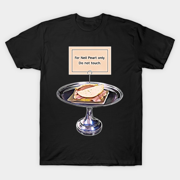 Rush - Neil Peart's Sandwich - Time Machine Tour T-Shirt by RetroZest